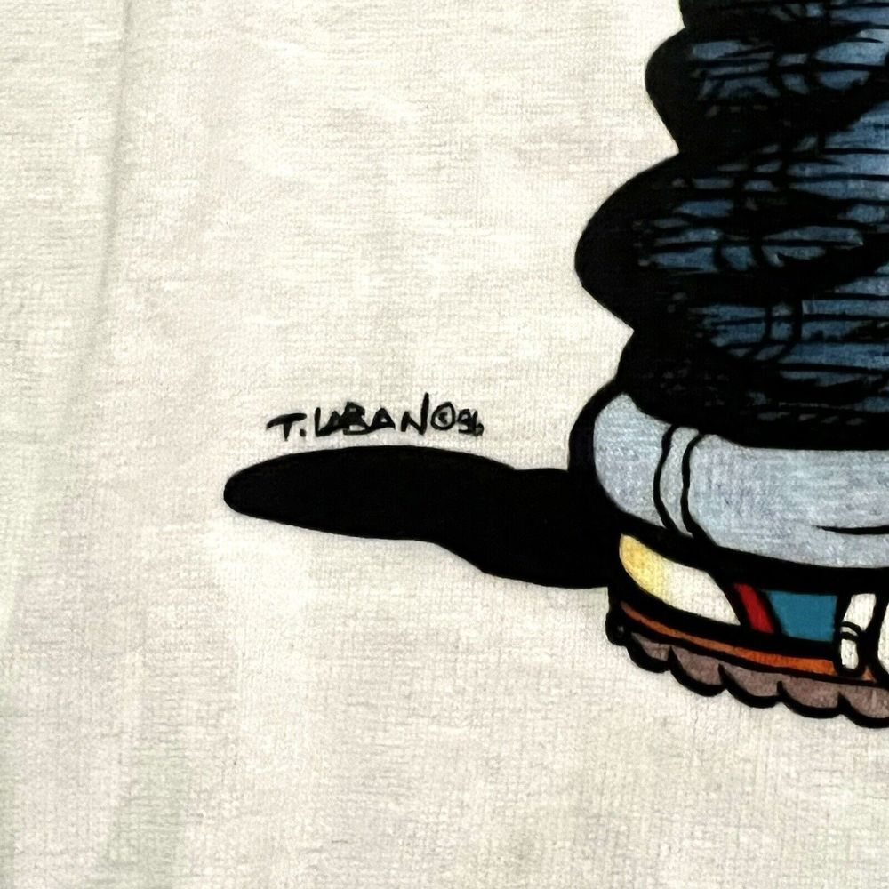 Vintage 1996 Graphitti Designs CUD Comics T Shirt Sz L Terry Laban Art Rare - Picture 5 of 9